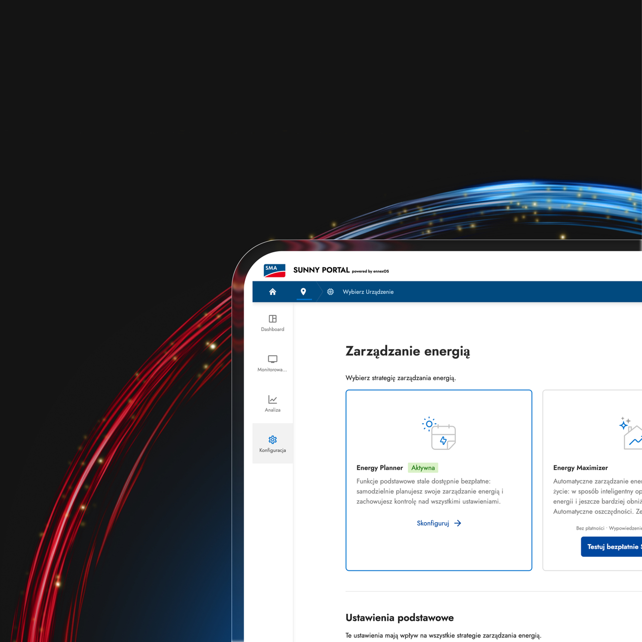 SMA Energy Planner – Zarządzanie energią